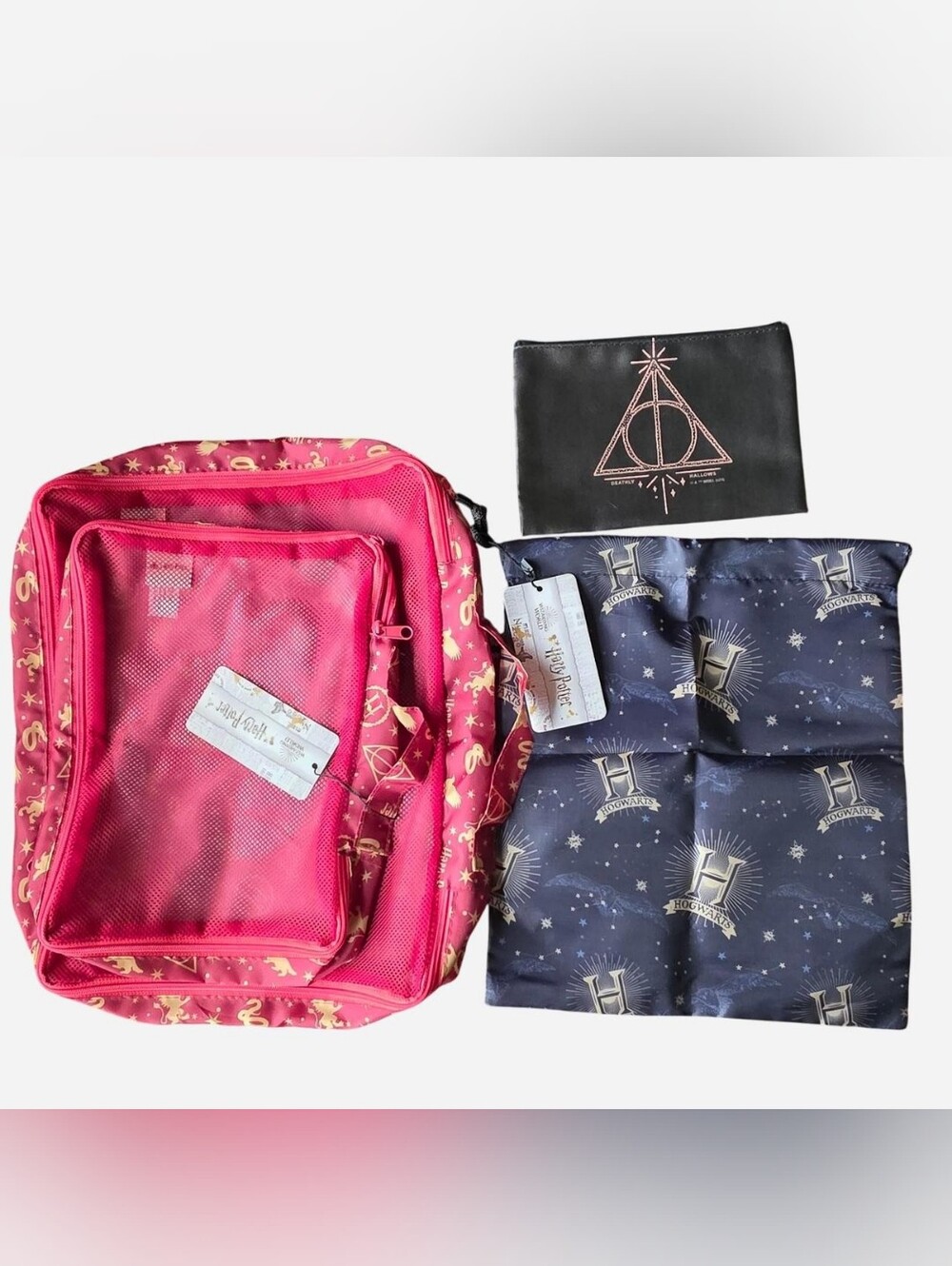 NWT Organizers, Drawstring Bag & Zipper Pouch